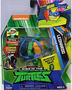 PLAYMATES RISE OF THE TEENAGE MUTANT NINJA TURTLES ベーシックフィギュア BATTLE SHELL LEONARDO ブリスター傷み特価